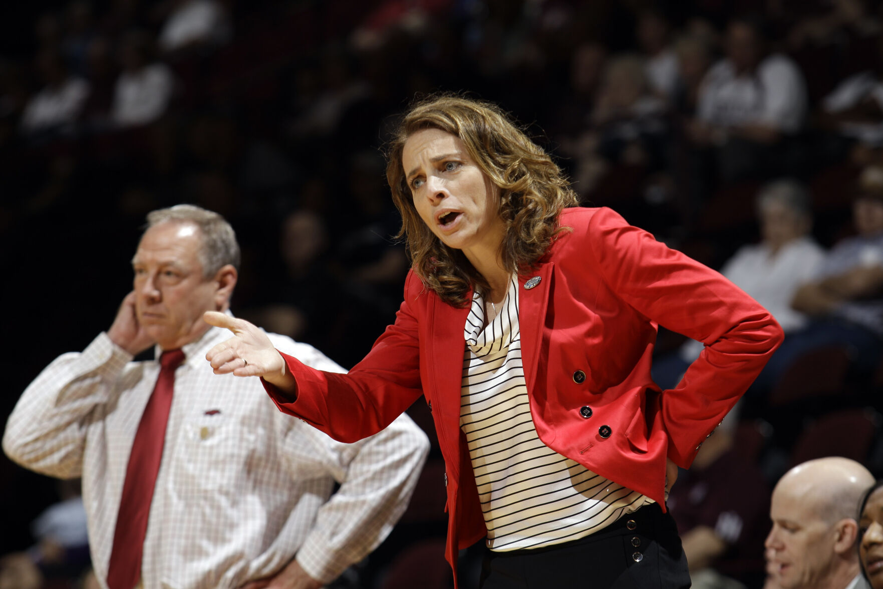 NCAA Dayton Arkansas Basketball